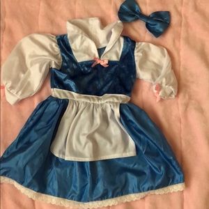 Belle dress blue